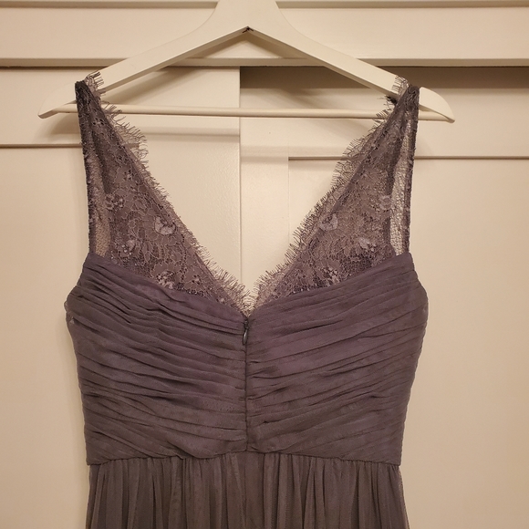 BHLDN Hitherto Fleur Dress - Pewter (Size 8, Grey) - Picture 6 of 11